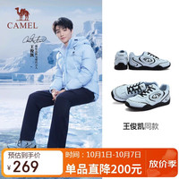 骆驼 月牙2.0德训鞋 L15S577059C 蓝色(男款)  42