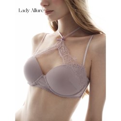LADYALLURE 「LA」Kimmy · 凯蜜丨镂空挂脖性感蕾丝百搭无钢圈单文胸内衣女