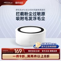 舒乐氏 滤芯滤网无叶风扇BC01专用滤网配件