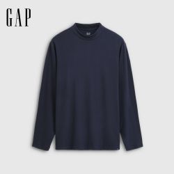 Gap 男装秋季新款时尚内搭半高领打底衫休闲百搭上衣788434