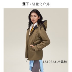 蕉下 女气绒冲锋衣LS19524户外可拆三合一进藏登山服防水防风外套