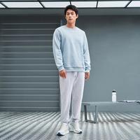 特步 男针织长裤舒适简约男运动裤