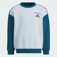 阿迪达斯 男女童休闲针织都市机能风套头卫衣儿童秋季adidas阿迪达斯轻运动