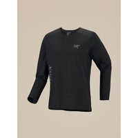 户外徒步：始祖鸟 加拿大直邮Arc'teryx Norvan Downword Logo 男士长袖速干T恤