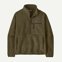 巴塔哥尼亚 自营欧洲直邮Patagonia巴塔哥尼亚 Retro Pile女士盆地绿抓绒套头