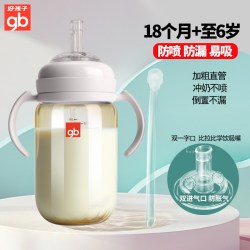 好孩子 PPSU奶瓶大宝宝直饮吸管奶瓶一岁以上大容量吸管杯喝水杯