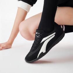 李宁 女鞋时尚复古舒适赛车薄底鞋运动鞋休闲鞋