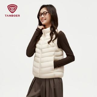 坦博尔 TB60330102 轻薄保暖 和煦米 XS 女士羽绒马甲