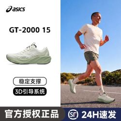 亚瑟士 GT-2000 15稳定支撑回弹跑步鞋男款运动鞋C235-200