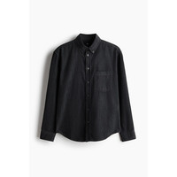 H&M HM男装衬衫2026秋季新款标准版型灯芯绒挺括量感上衣1289456