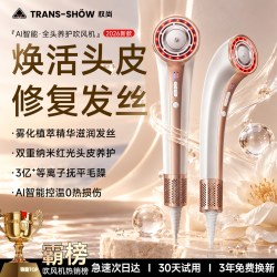 权尚 吹风机负离子护发静音速干家用电吹风2026新款理发店