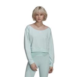 阿迪达斯 三叶草 SLOUCHY CREW女士舒适休闲运动卫衣