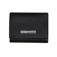 LONGCHAMP Le Roseau竹节短款钱包30021HFP