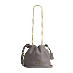 COACH 奥莱款 Faye Mini 女士单肩斜挎手提包水桶包