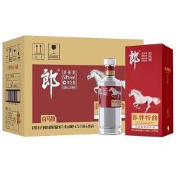 郎酒 郎牌白马特 50度浓酱兼香型白酒 原箱6瓶