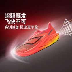 李宁 飞电5C跑步鞋男鞋碳板超轻透气轻便竞速马拉松跑鞋ARMV001-17