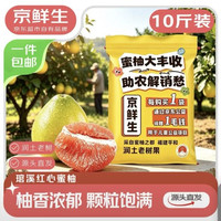 京鲜生 福建琯溪蜜柚净重10斤 大小果混发 源头直发