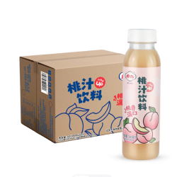 摩奇 经典摩奇桃汁果汁饮料300ml*20整箱