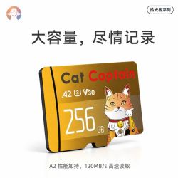 CatCaptain猫船长TF卡256GB 512GB A2U3内存卡运动相机行车记录仪