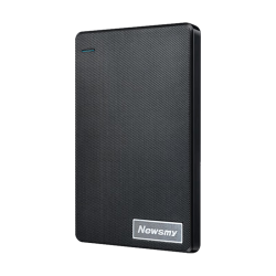 纽曼 640GB 移动硬盘机械 清风塑胶系列 USB3.0 2.5英寸 风雅黑 稳定耐用 照片视频备份 大U盘