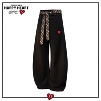 百亿补贴：CHARLES JANG'S HAPPY HEART 美式弯刀剪裁 男士休闲裤