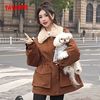 YAYA 鸭鸭时尚新款百搭女士休闲冬季保暖羽绒服外套YE4B619401M