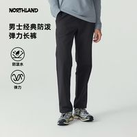 户外徒步：诺诗兰 长裤户外徒步裤男弹力磨毛内里保暖防泼水长裤NTPET5798S