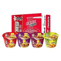 康师傅 劲爽拉面 4口味 共12桶