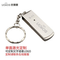 其它 优易思（UOeOS） 优易思U盘招投标企业个性定制金属旋转优盘2.0小容量 S11 个性定制版 256MB 投标专用
