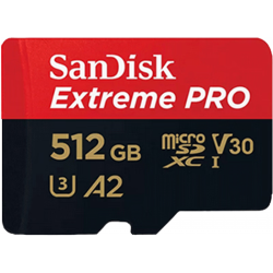 闪迪 至尊超极速 microSD存储卡 U3 512GB