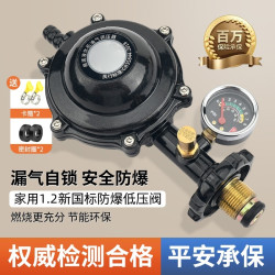 国标1.2家用低压阀煤气灶防爆减压阀鼓风炉煤气罐自闭阀漏气自锁