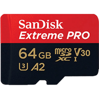闪迪 至尊超极速 MicroSD存储卡 U3 64GB