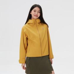KOLON SPORT 冲锋衣透湿防风耐磨女士2L短款宽松防水夹克