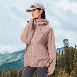 伯希和 山壳 硬壳冲锋衣外套女款爆款春秋3L全压胶防风防水登山服男