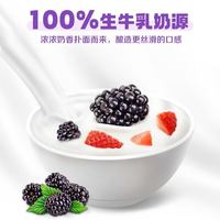 蒙牛 大果粒酸奶酸牛乳三角杯260g 大果粒草莓桑葚风味260g×5杯+黄桃芦荟风味260g×5杯