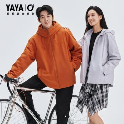 YAYA 鸭鸭 轻壳系列 轻薄羽绒服
