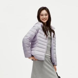 坦博尔 TB60330238 轻薄连帽 水光紫 XS(155) 女士羽绒服