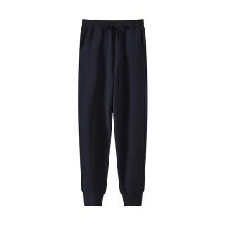 凡客诚品 华棉抽绳束脚卫裤 藏青色 3XL 男士休闲裤