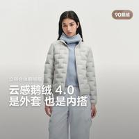 波司登 秋冬款女士立领短款简约基础休闲百搭羽绒服外套