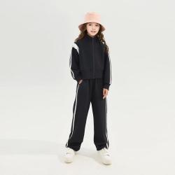笛莎 女童秋冬中大童儿童套装两件套装