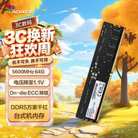 威刚 64GB DDR5 5600 台式机内存 万紫千红