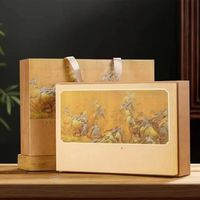 {专属}云南普洱茶熟茶班章茶饼陈年高档礼盒装过节节日茶叶送礼