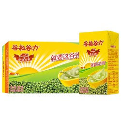 谷粒谷力 早餐奶饮料红豆燕麦奶250ml*18盒黑芝麻浓浆绿豆整箱豆奶