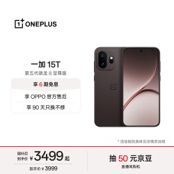 一加 15T 手机 12GB+256GB 纯粹可可