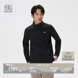 KOLON SPORT TECHSHELL 3L软壳夹克 透湿防水防风 黑色BK-男 XL