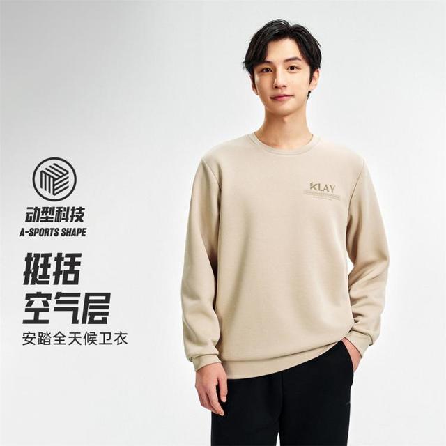 安踏 KT系列 男式圆领套头衫 152611734
