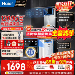 海尔 RO反渗透净水器 即热管线机套装