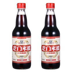 六必居龙门特制米醋480ml