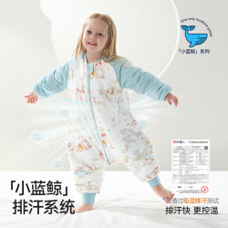 贝肽斯 婴儿睡袋春秋恒温宝宝分腿儿童防踢被四季通用保暖