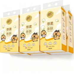 清风 卡皮联名悬挂抽纸4层加厚M码260抽*6提